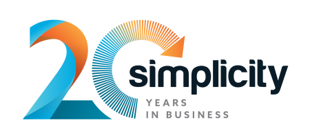 Simplicity 20 Years logo-Main